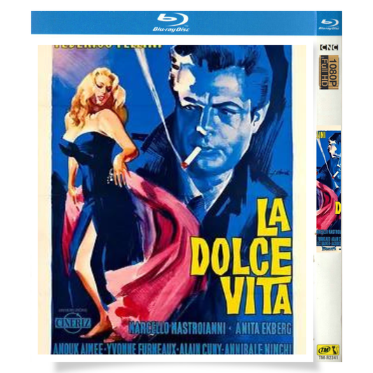 映画「スイーツライフ」 日本語字幕ブルーレイ[Blu-ray-BOX] 1-DISC マルチェロ・マストロヤンニ アニタ・エクバーグ-華流グッズストア