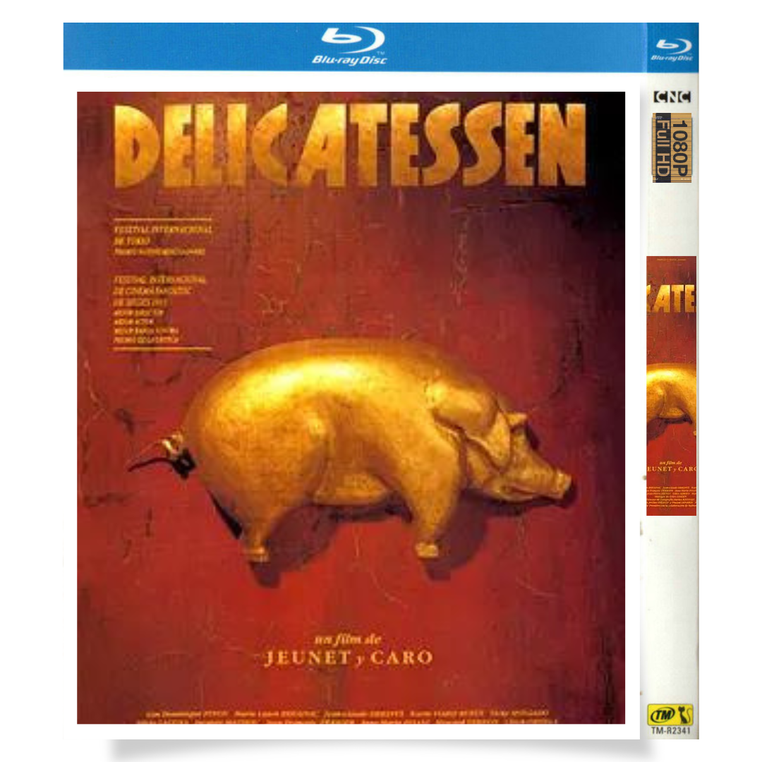 映画「デリカテッセン (映画)」 日本語字幕ブルーレイ[Blu-ray-BOX] 1-DISC パスカル・ベネゼール ドミニク・ピノン-華流グッズストア