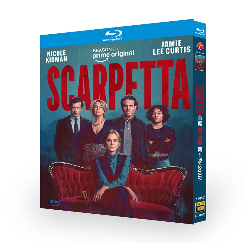 海外ドラマ「スカーペッタ シリーズ1」 日本語字幕ブルーレイ[Blu-ray-BOX] 2-DISC ニコール・キッドマン ジェイミー・リー・カーティス-華流グッズストア