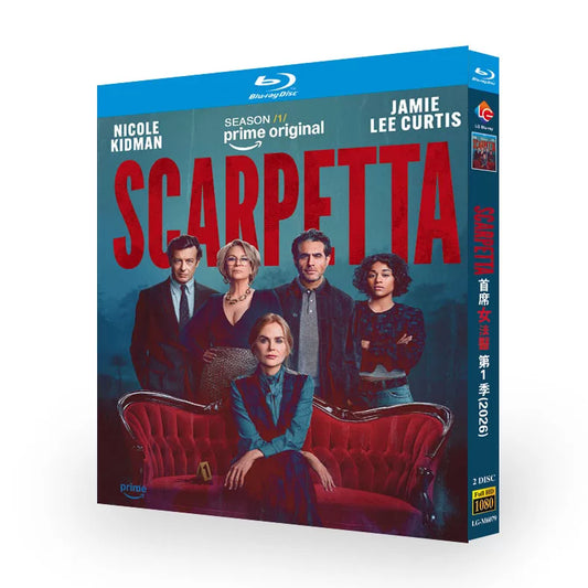 海外ドラマ「スカーペッタ シリーズ1」 日本語字幕ブルーレイ[Blu-ray-BOX] 2-DISC ニコール・キッドマン ジェイミー・リー・カーティス-華流グッズストア
