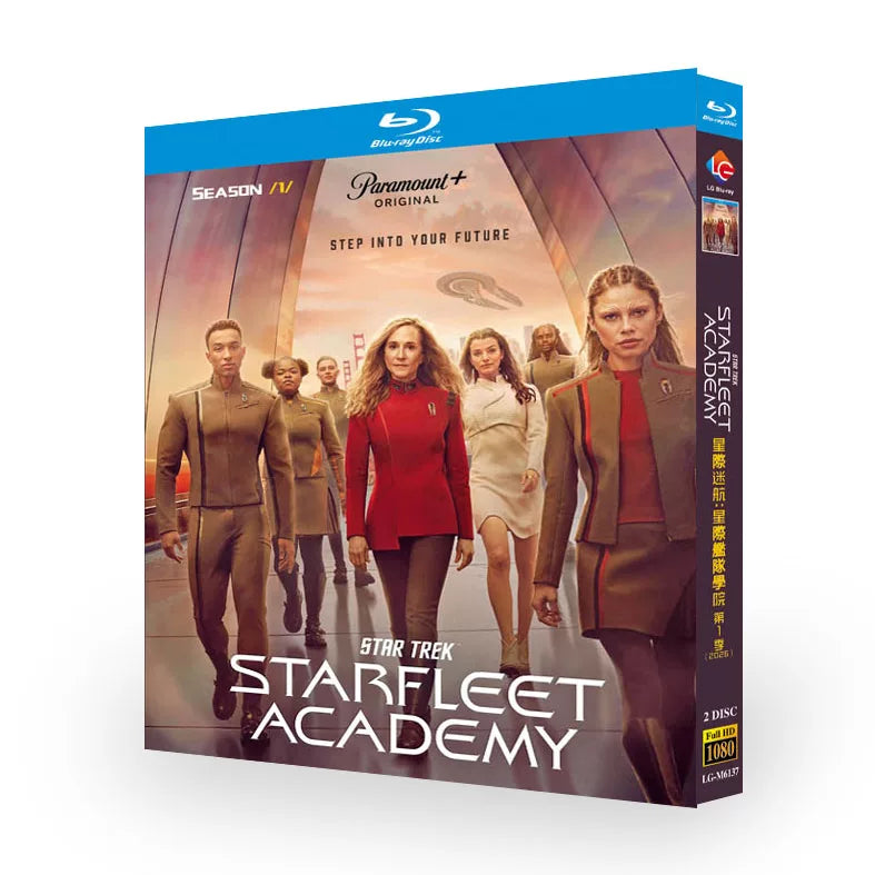 海外ドラマ「スター・トレック：スターフリート・アカデミー シリーズ1」 ブルーレイ[Blu-ray-BOX] 2-DISC ホリー・ハンター／ポール・ジアマッティ／タチアナ・マスラニ／サンドロ・ロスタ／ケリー・ブルックス／その他-華流グッズストア