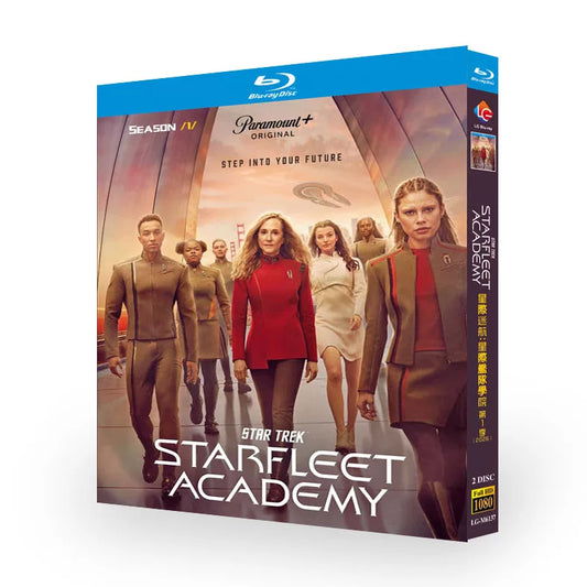海外ドラマ「スター・トレック：スターフリート・アカデミー シリーズ1」 ブルーレイ[Blu-ray-BOX] 2-DISC ホリー・ハンター／ポール・ジアマッティ／タチアナ・マスラニ／サンドロ・ロスタ／ケリー・ブルックス／その他-華流グッズストア